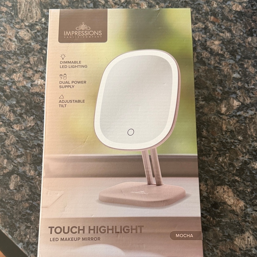 Impressions Mocha LED Vanity Mirror